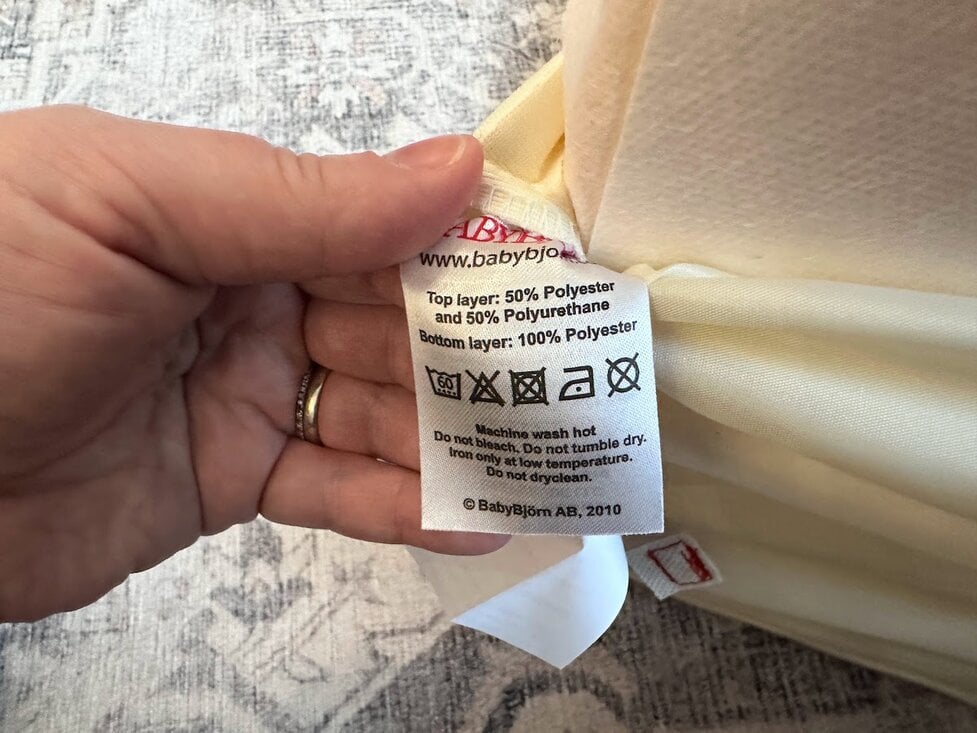 Baby deals bjorn mattress